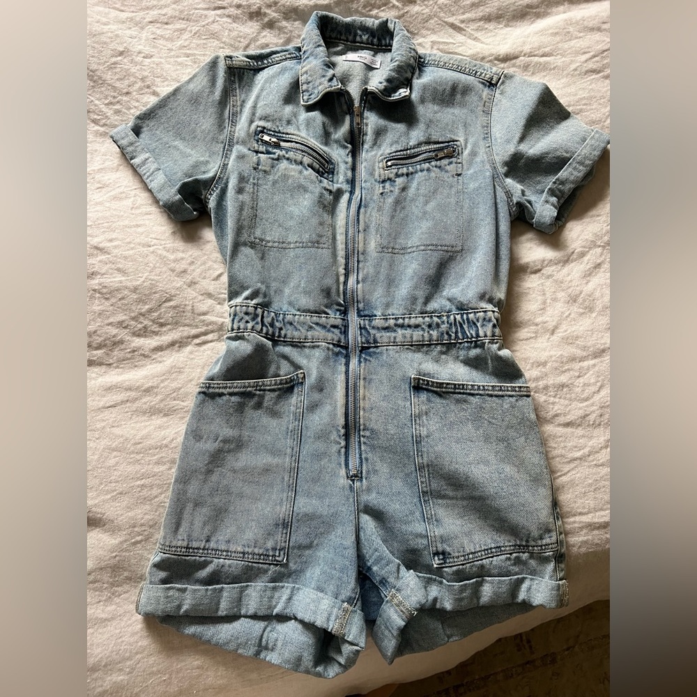 Mango Denim jumpsuit